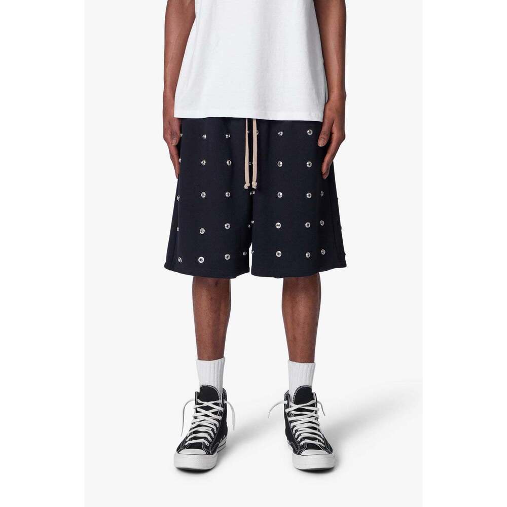 mnml All Over Button Shorts - Black Size XXLBlack / XXL